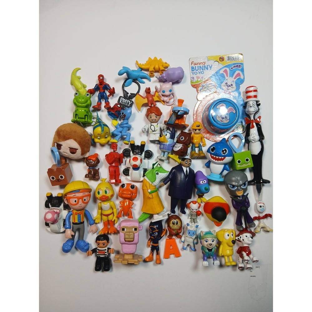 Mixed Boys Lot of Toys and Action Figures Large Lot